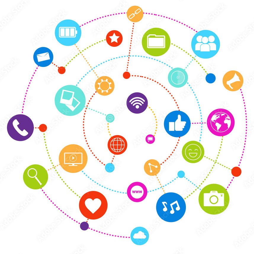 Social media content creation on a smartphone